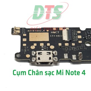 Cụm chân sạc Redmi Note 4