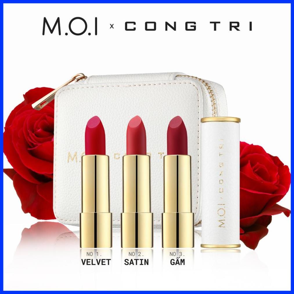 Thỏi Son Lì - Son M.O.I Hồ Ngọc Hà X Công Trí 2021 - Phiên Bản Giới Hạn - Tặng 1 Hộp Mặt Nạ Cao Cấp | BigBuy360 - bigbuy360.vn