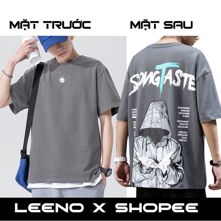 Áo thun nam tay lỡ SONG TASTE áo phông 100% cotton cao cấp Leeno | BigBuy360 - bigbuy360.vn