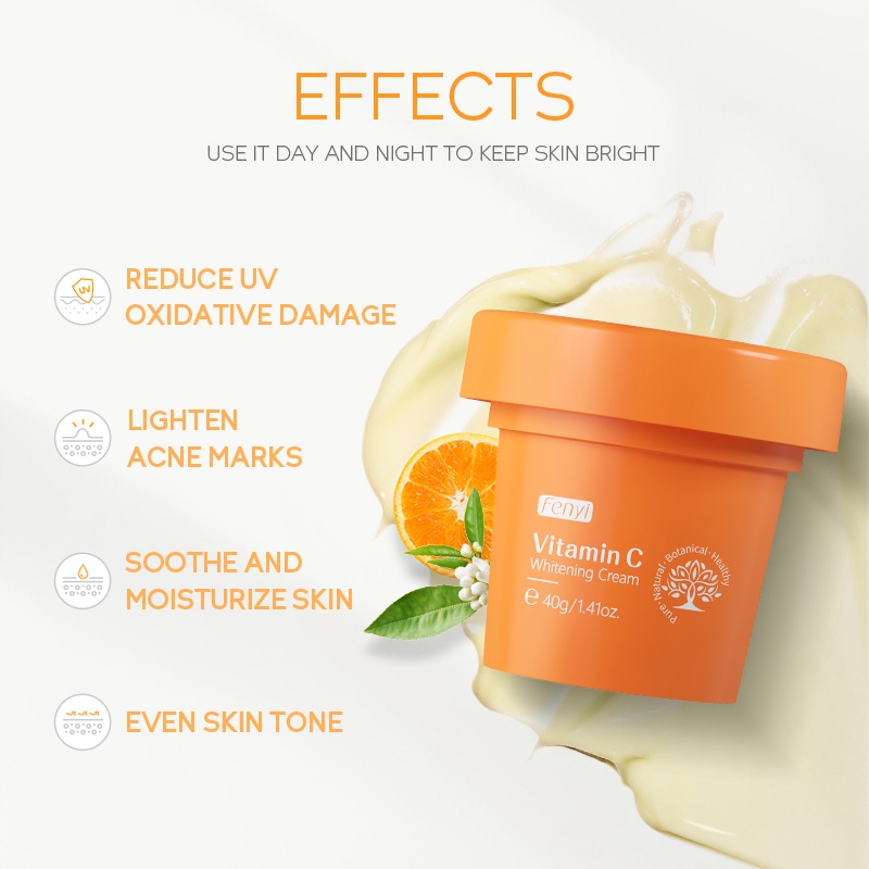 Kem dưỡng trắng da mặt Fenyi chứa vitamin C 40g