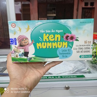 Ken mummum giúp tăng cường sức đề kháng, giúp trẻ ăn ngủ ngon
