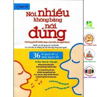 Sách - Nói nhiều không bằng nói đúng - 36 Bí quyết để có nhân duyên tốt [Minh Long]