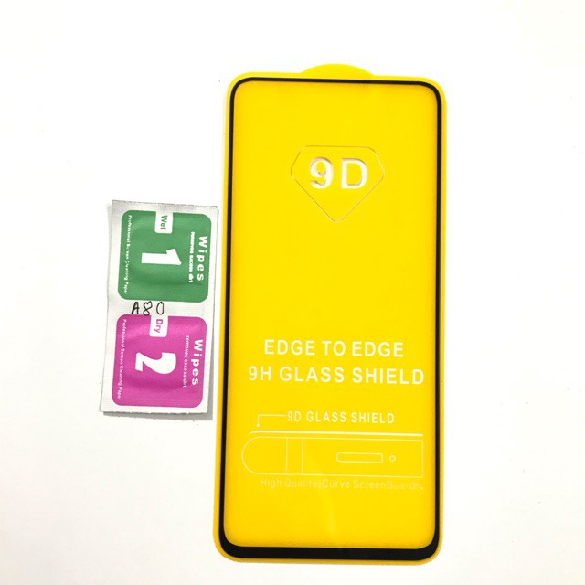 Galaxy A80 Cường lực full màn 9D full keo thế hệ mới