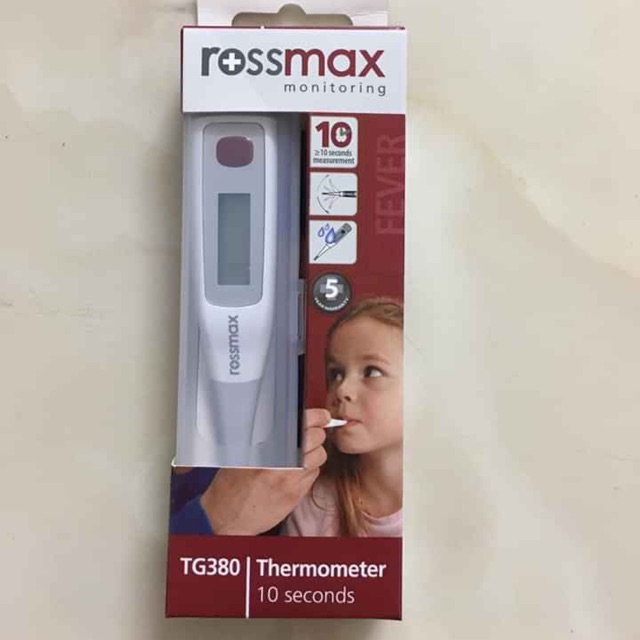 Nhiệt Kế Điện Tử Đầu Dẻo Rossmax TG380