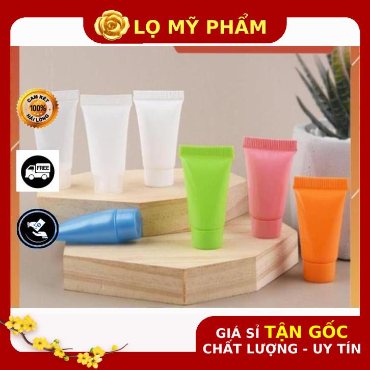 Tuýp Chiết Mỹ Phẩm ❤ GIÁ TỐT NHẤT ❤ Tuýp (tupe) nhựa 8ml,10ml chiết mỹ phẩm , phụ kiện du lịch