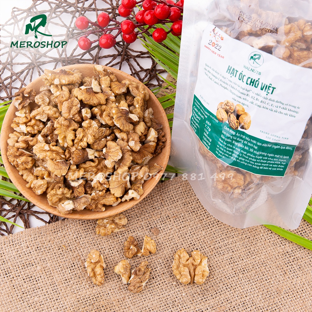 250GRAM NHÂN ÓC CHÓ NẾP HÀ GIANG SỐNG, không ăn trực tiếp