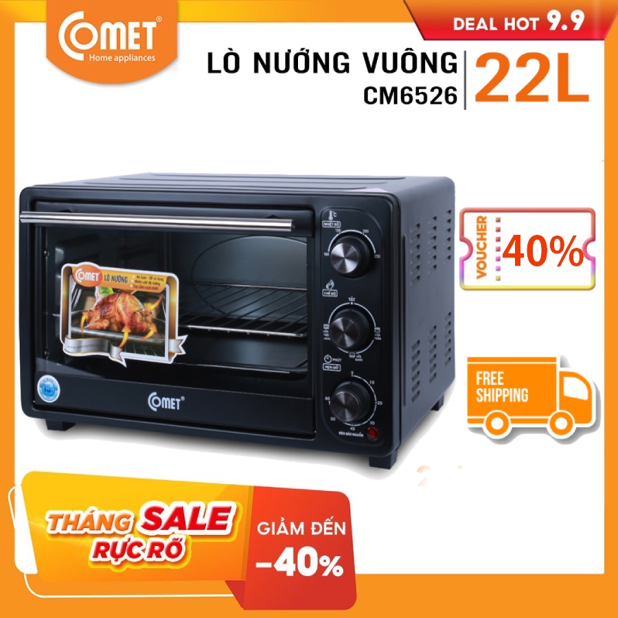 Lò nướng điện 22L Comet CM6526