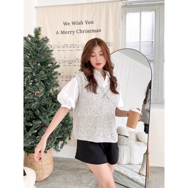 Quần short xếp ly form xòe - HN30