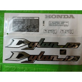 Bộ tem nổi xe Dylan 125 new