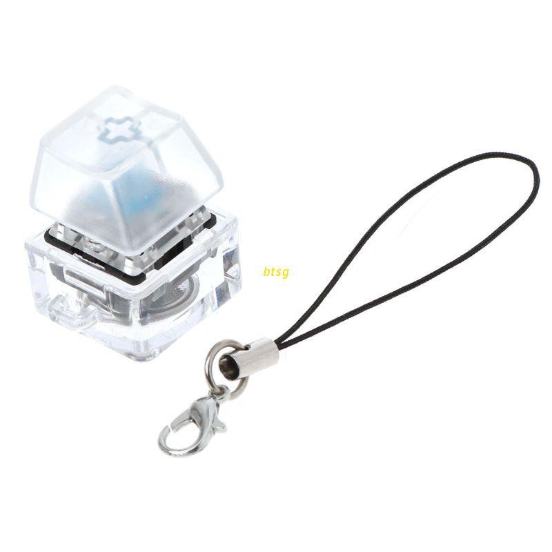 btsg Mechanical Switch Keychain Light Up Backlit For Keyboard Switches Tester Kit