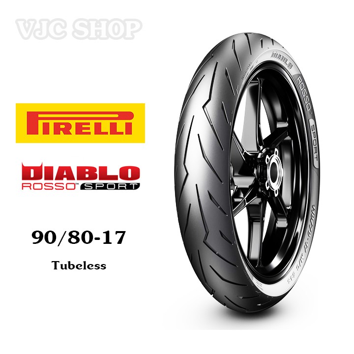 Lốp xe máy PIRELLI Cho Yamaha Exciter 135, Exciter 150 - Diablo Rosso Sport