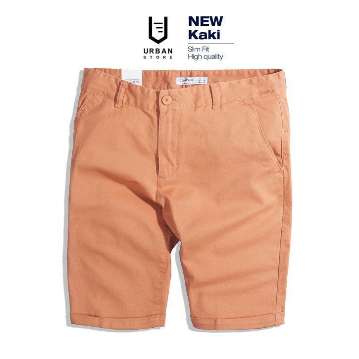 Quần Short Kaki cooPure, Quần Short Vải Kaki Cao Cấp Extra 3% Spendax, Thiết Kế Trang Nhã NO.1507 (7 màu) | BigBuy360 - bigbuy360.vn
