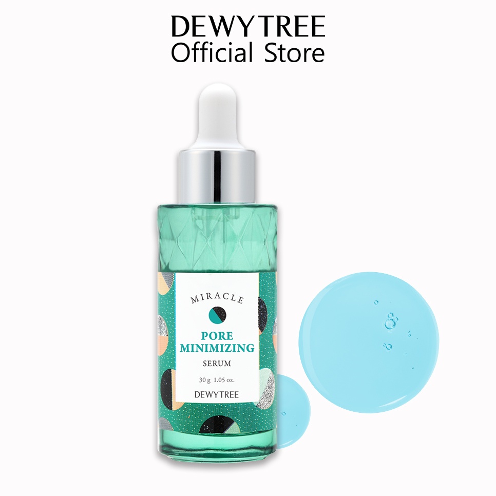 Tinh Chất Trà Xanh Kiềm Dầu Dưỡng Ẩm Trắng Da Và Se Khít Lỗ Chân Lông Dewytree Miracle Pore Minimizing Serum 30g
