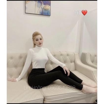 QUẦN LEGGING GEN BỤNG CẠP CAO KHÔNG BAI KHÔNG XÙ KHÔNG CẮN CHỈ MS12100