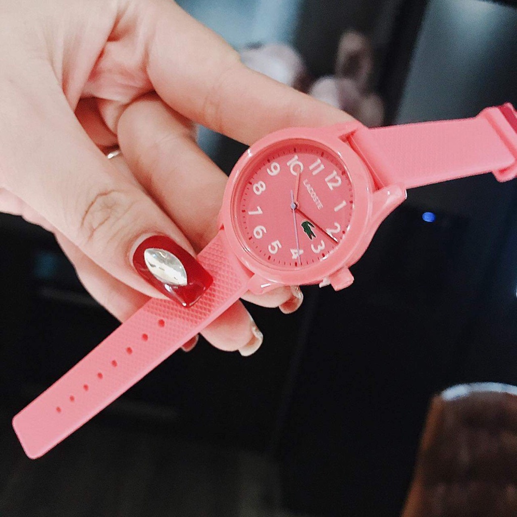 ĐỒNG HỒ NỮ LACOSTE WATCH WITH SILICONE STRAP
