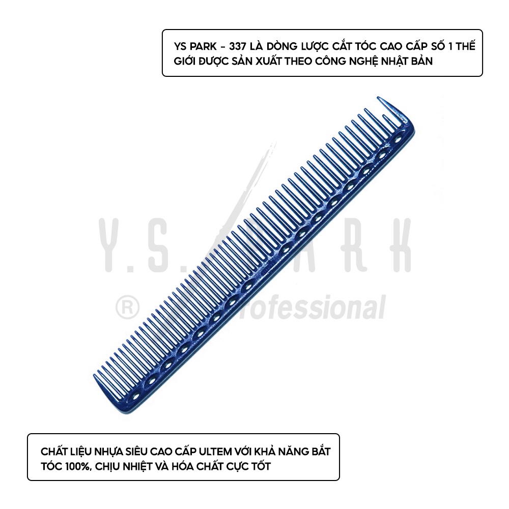 Lược cắt tỉa tóc nữ Nhật Bản YS PARK professional răng tròn YS-337 hàng chính hãng