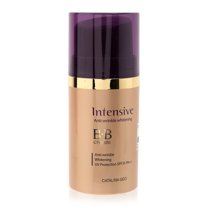 Kem nền trang điểm đa chức năng GEO Catalina Intensive Anti-Wrinkle Whitening BB Cream SPS 35PA++ 50ml(màu tiêu chuẩn)