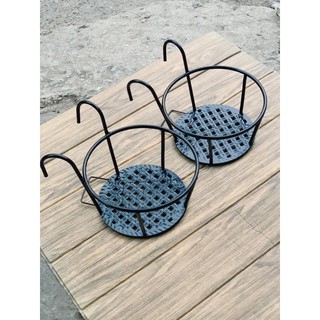 🌟🌟Kệ sắt để chậu giỏ hoa treo ban công tường rào