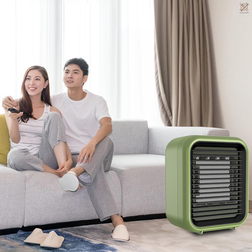 Máy Sưởi Ấm 800w 2 Chế Độ Tiện Dụng Cho Văn Phòng / Phòng Ngủ