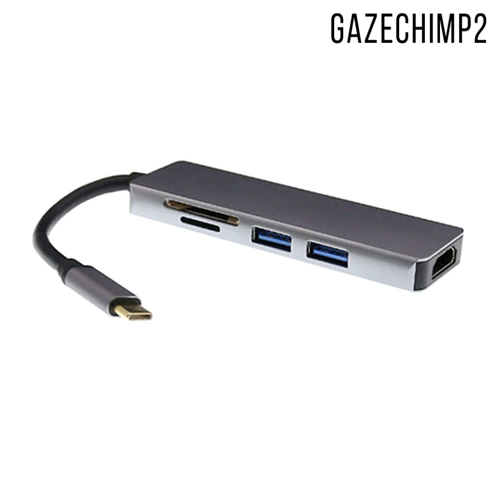 Type C to USB-C HDMI Support 1080P USB3.0 Adapter Hub For LCD TV / Notebooks