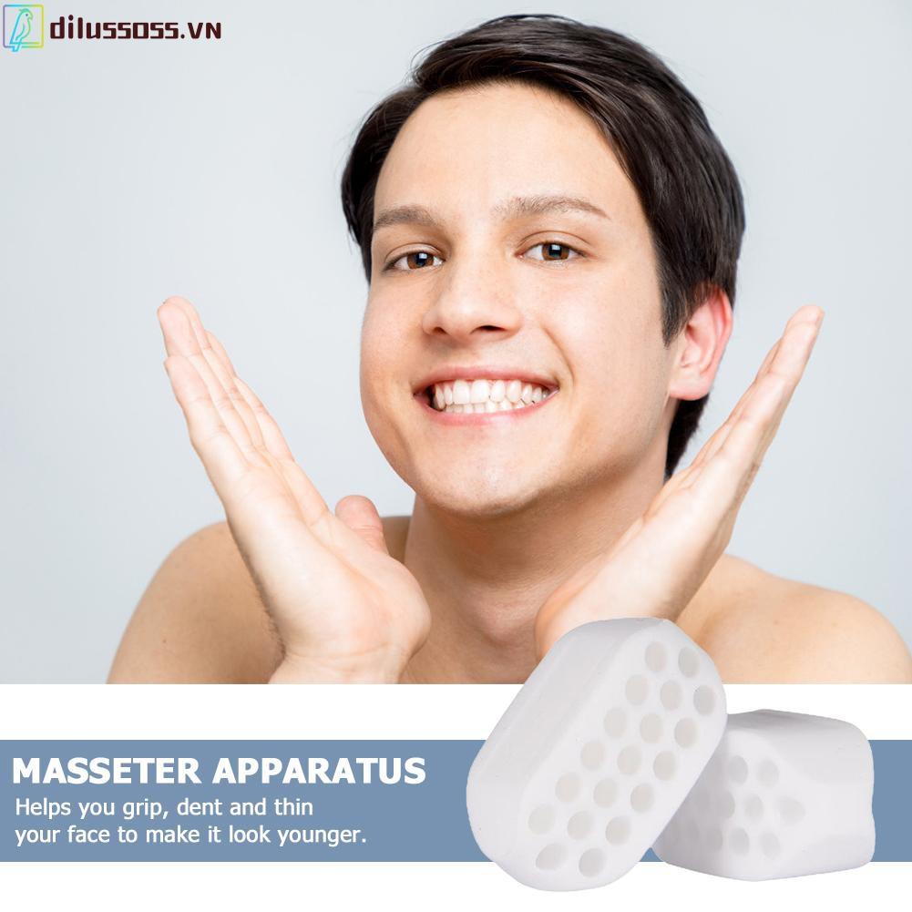 (Hàng Mới Về) Dụng Cụ Tập Thể Hình Khuôn Mặt Bằng Silicone Dilusss