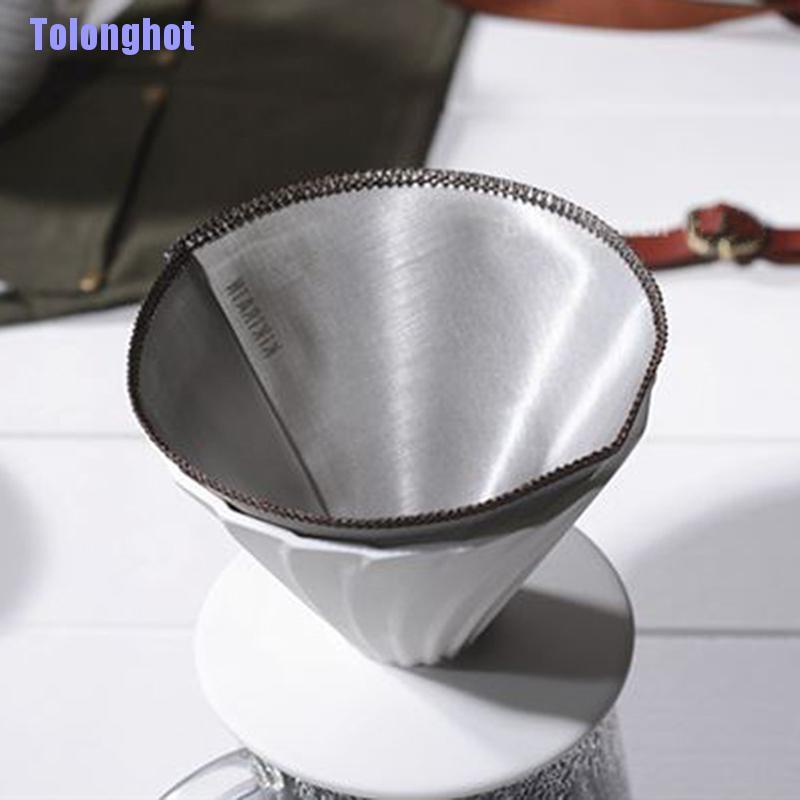 Cà Phê Bằng Thép Không Gỉ Tái Sử Dụng