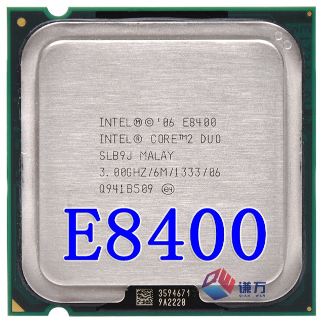 Cpu E8400 socket 775