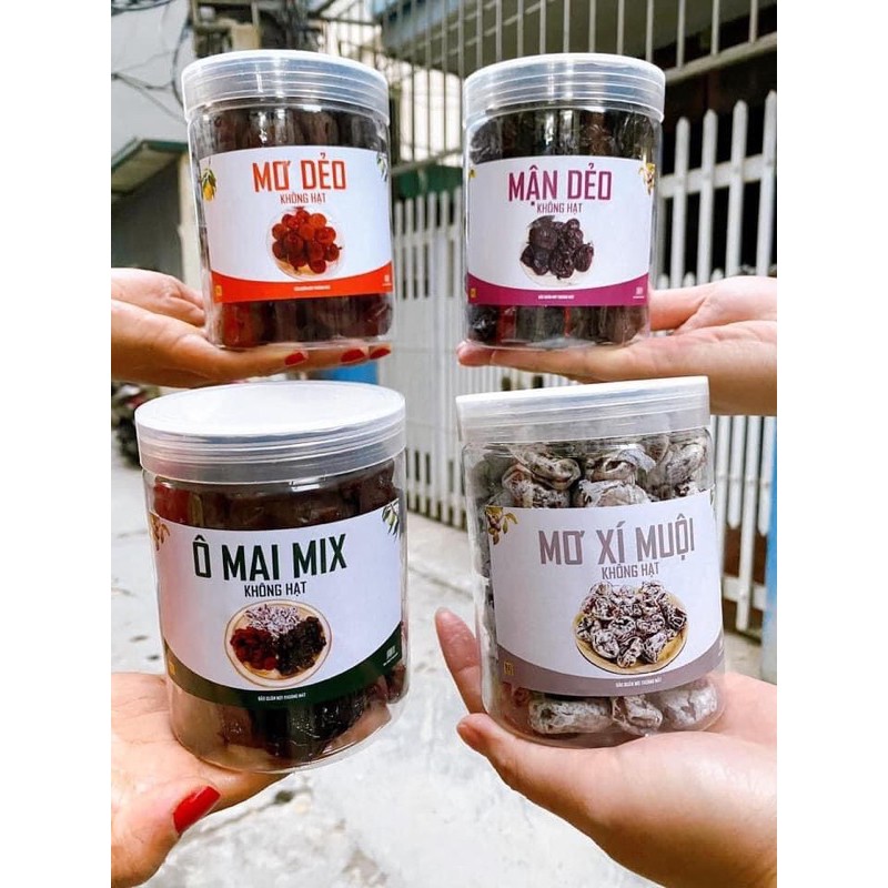 [Mã 254FMCGSALE giảm 8% đơn 500K] Ô mai mơ mận dẻo không hạt 100k/ hộp 500g