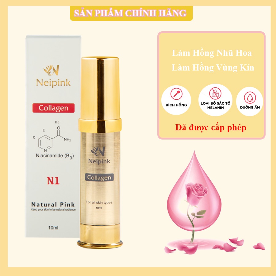 Hồng Nhũ Hoa Vùng Kín N1 Neipink Cream 10ml