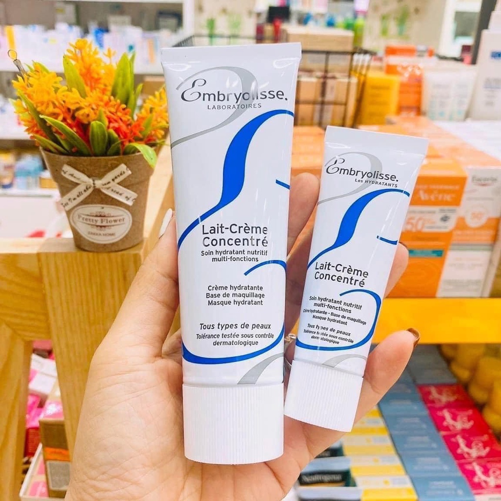 Kem Dưỡng Ẩm Phục Hồi Da Embryolisse Lait-Crème Concentré