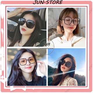 Kính Mắt Vuông Retro Bản To - Kính Mắt Thời Trang Nữ