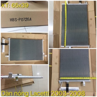 Dàn nóng HBS xe Daewoo (Matiz / Laceti)