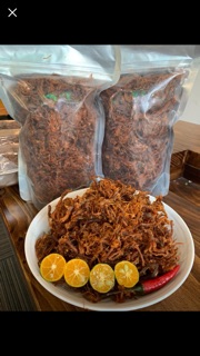 500g thịt bò khô sợi thơm ngon (Khô heo giả bò)