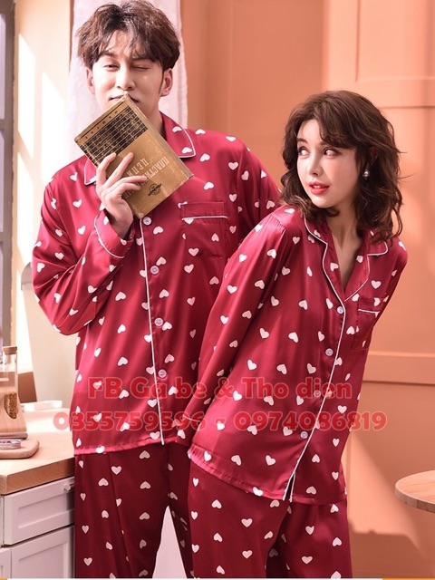 Pijama đôi Red Heart