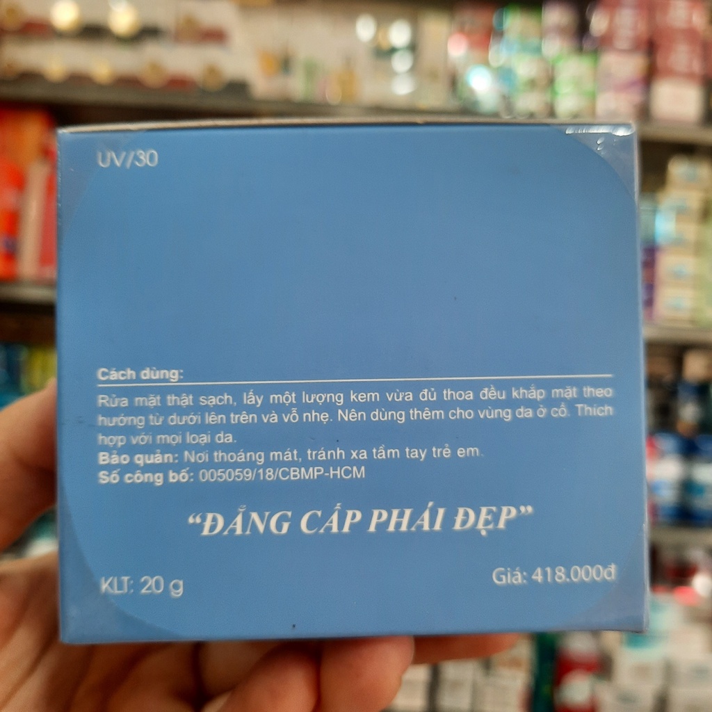 Kem trắng da thảo dược Luxury Zara 20g