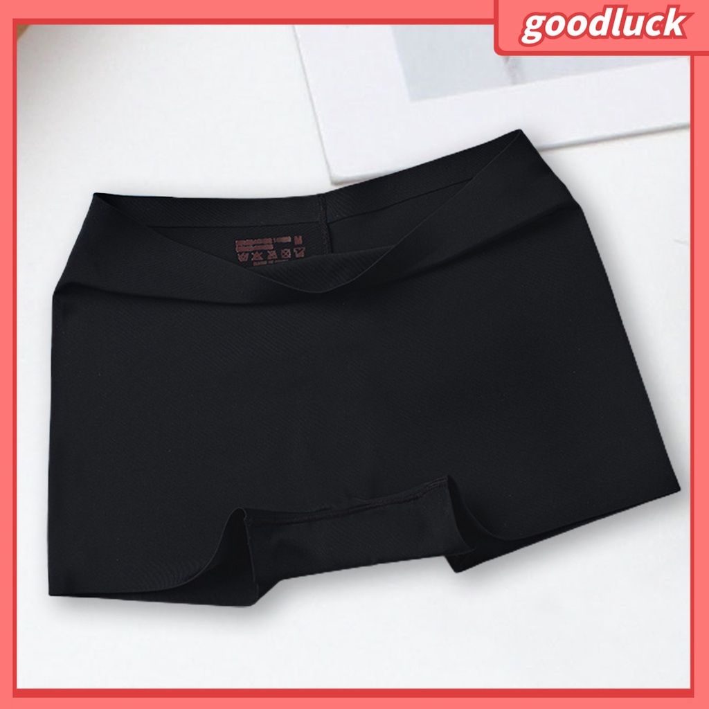 |Áo Thun Cổ Tròn GoLck Thời Trang Cá Tính| Quần An Toàn Mặc Hàng Ngày Bằng Lụa Lạnh Ôm Dáng Thoáng Khí Không Đường May Cho Nữ