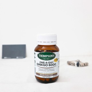 VIÊN UỐNG BỔ NÃO THOMPSON'S ONE-A-DAY GINKGO 6000 60 VIÊN
