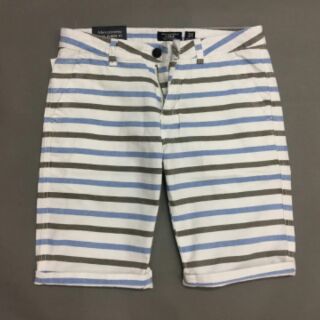 QUẦN SHORT NAM SỌC KAKI