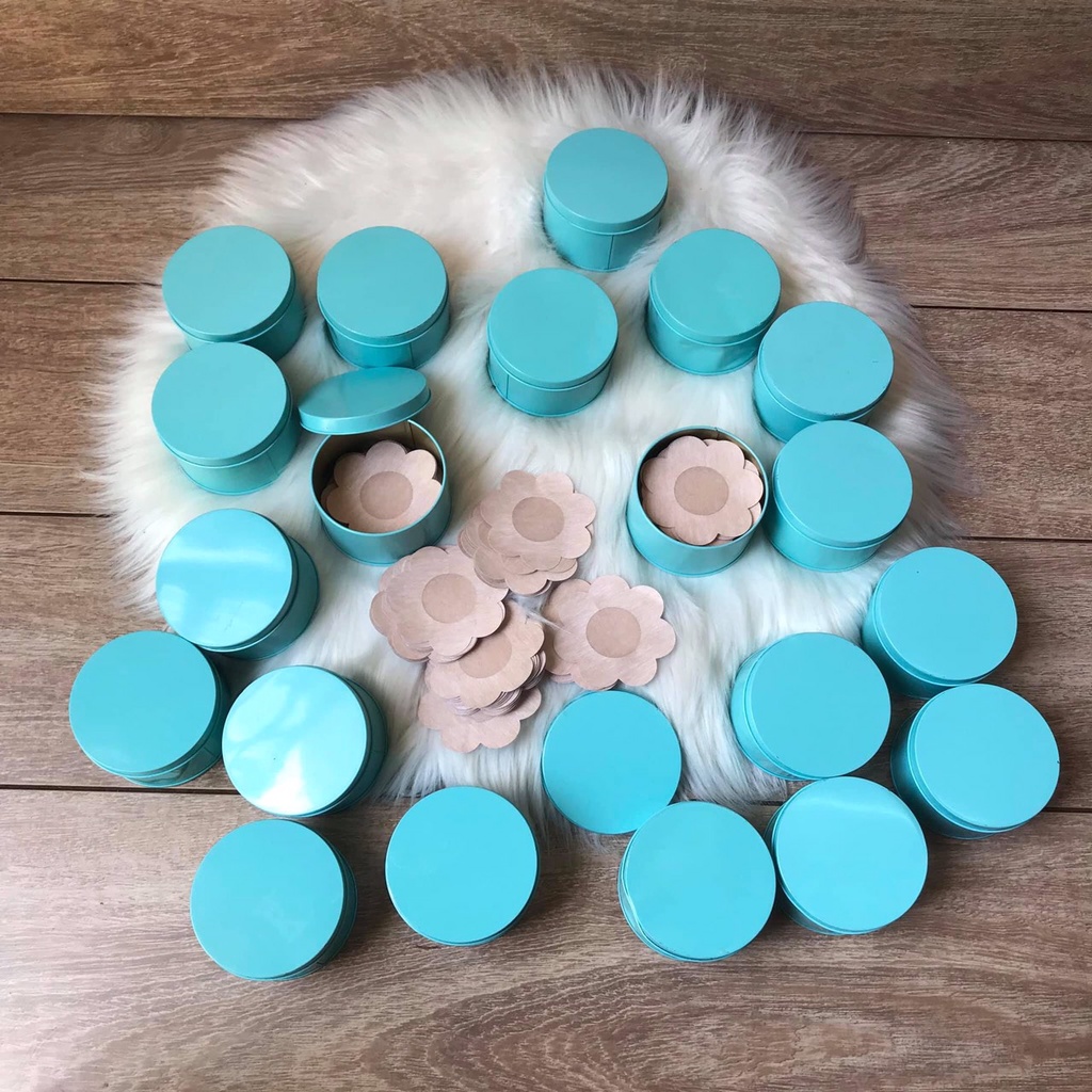 Miếng dán nhũ hình hoa bằng giấy tàng hình cho nữ