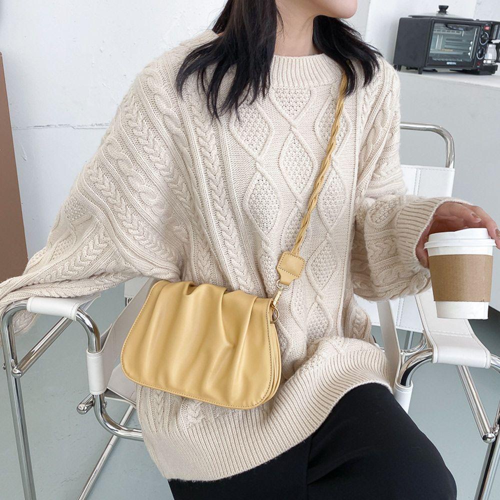 Túi Đeo Chéo Da PU Phong Cách Châu Âu Cho Nữ