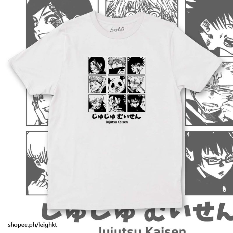 🔥SALE SỐC🔥Áo Phông Áo Thun Anime Jujutsu Kaisen Đẹp Giá Rẻ