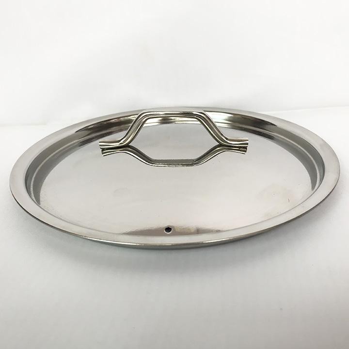 Nồi inox 3 đáy sanwich bếp từ Fivestar Standard 16cm18cm/20cm/24cm Nắp Inox.