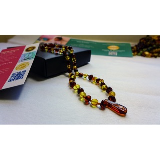 Vòng cổ amber có mặt size 0-3 tuổi