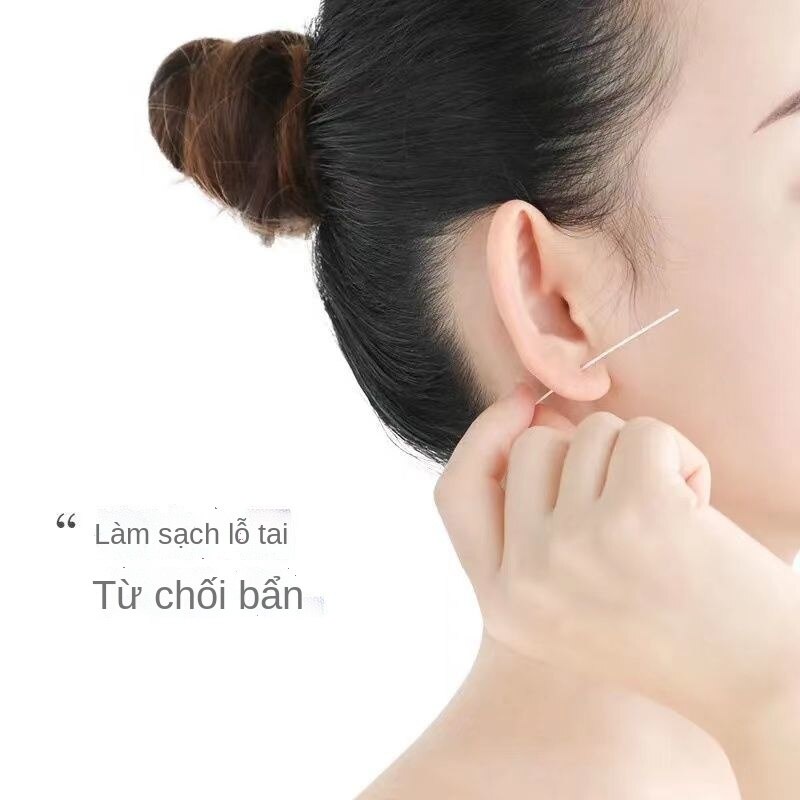 Bộ 70 Dụng Cụ Làm Sạch Lỗ Tai Làm Sạch Lỗ Tai Một Lần Ngăn Chặn Nghẹt Tai