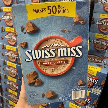 Bột Cacao SwissMiss Hot Cocoa Mix Milk Chôclate 50 gói