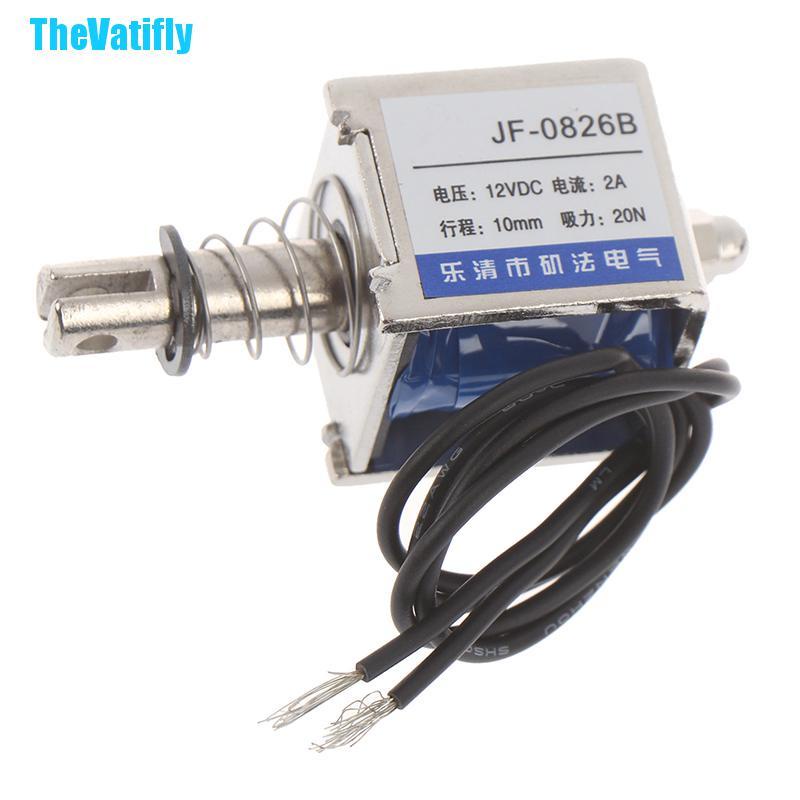 Van Điện Từ Jf-0826b 12v / 2a 10mm 20n Chất Lượng Cao