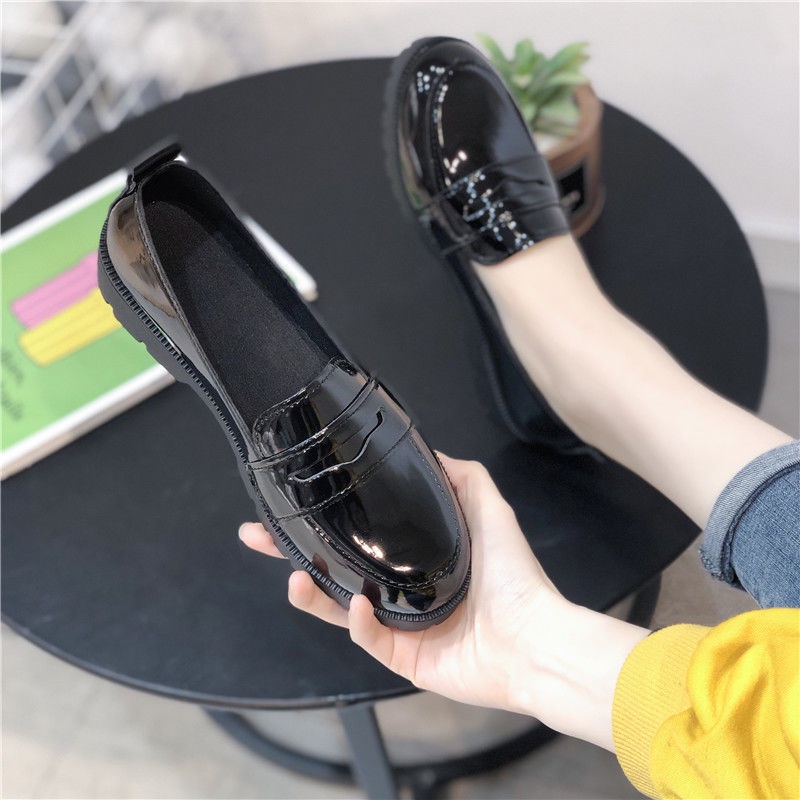 Giày Da Đế Dày Size Lớn 32-45 41 42 Phong Cách Lolita Nhật Bản Cho Nữ