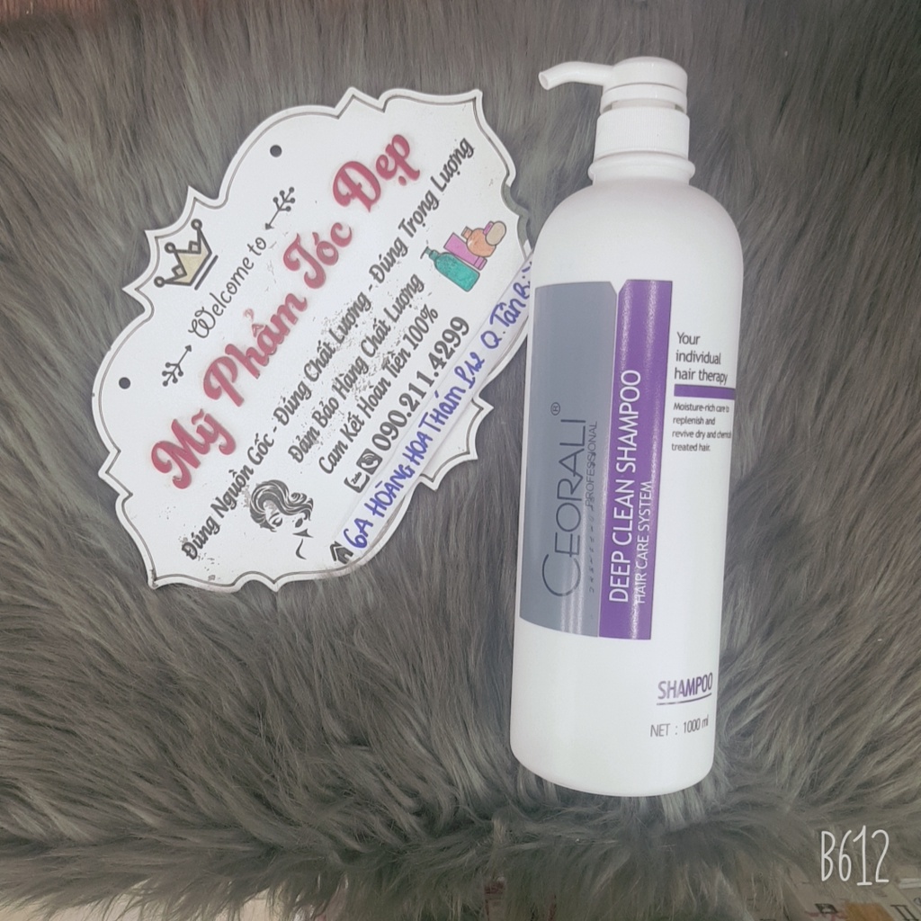 Dầu gội siêu sạch, giữ màu Ceorali