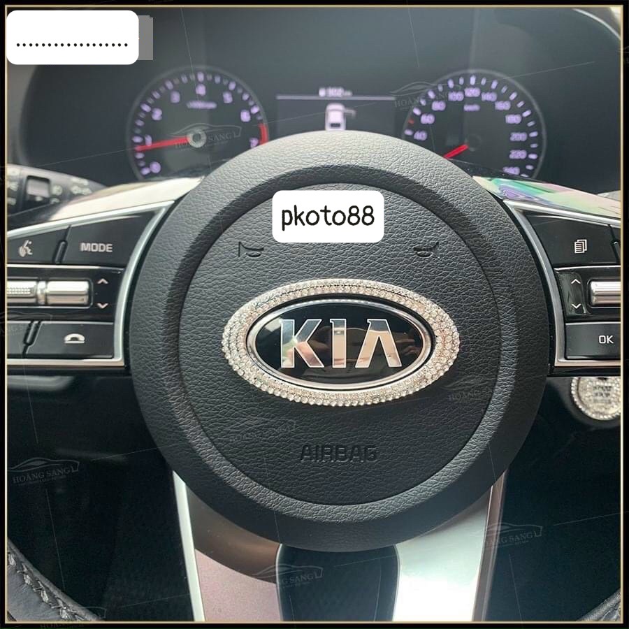 Đính đá vô lăng logo hãng xe: Honda, Mazda, Toyota, Hyundai, Mercedes sang trọng cho xế yêu