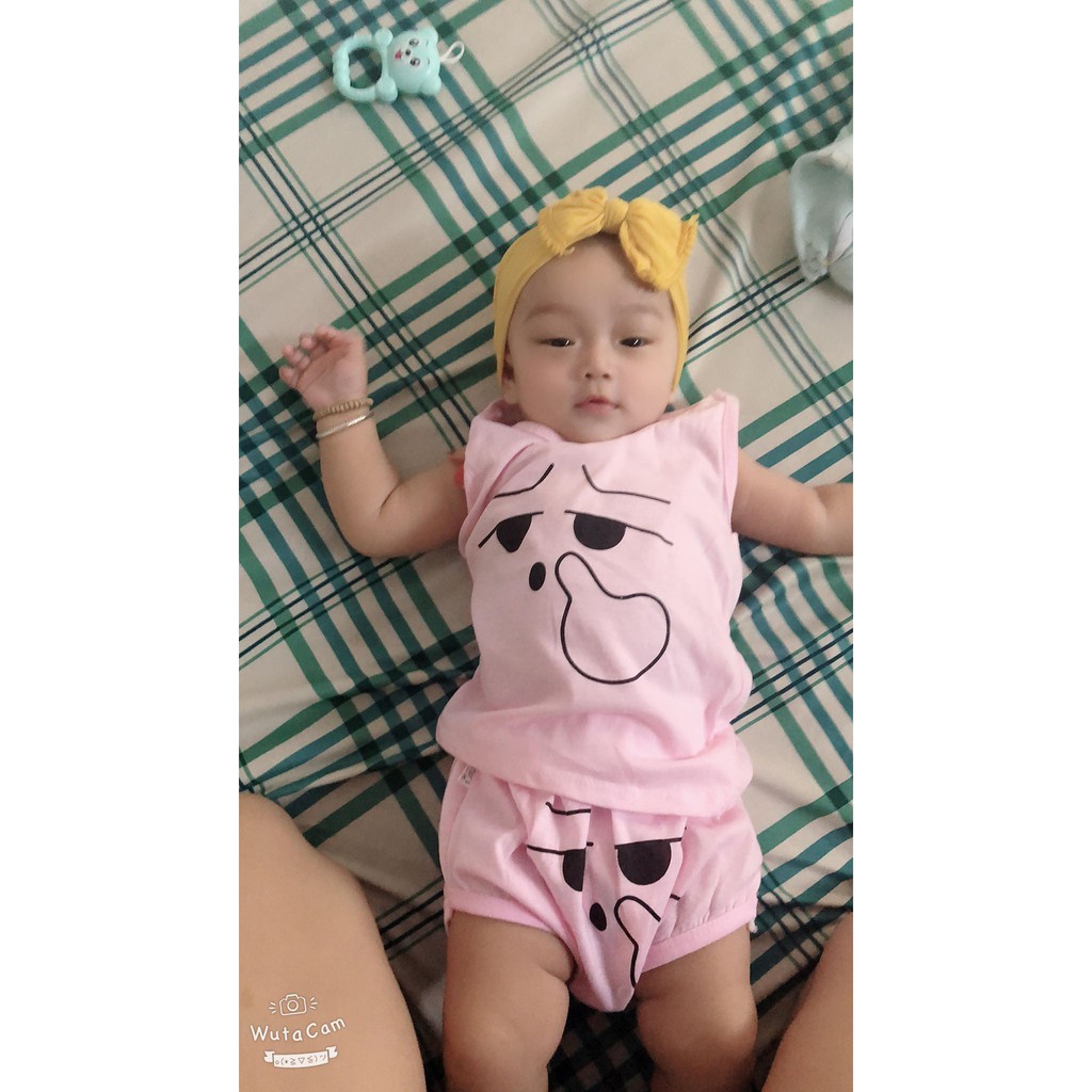 HÀNG LOẠI 1 - Set 5 bộ chip cảm xúc cotton 2 chiều